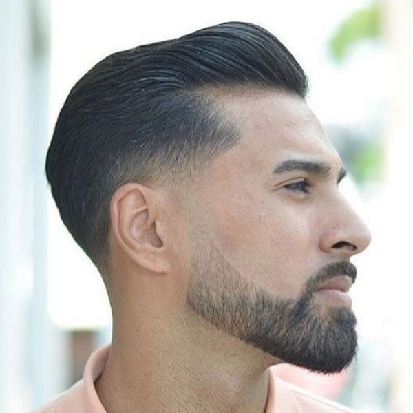 short hair with beard styles for men