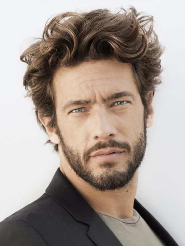 short hair with beard styles for men